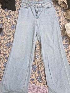 KRAUS Flared Blue Women Jeans