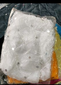 🟡 yellow 💛 Embellished Dupatta