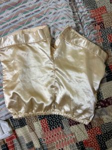 Silky Top And Short Night Suit