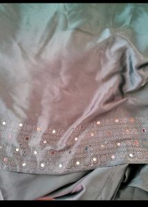 Festive Collection Real Mirror Work Ombre Saree