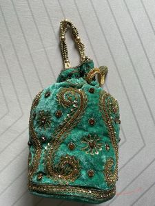 Embroidered Potli Bag