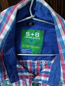 Boys Checkered Shirt
