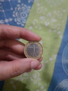 Collectible 1 Euro Coin