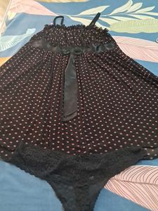Pretty  Night Wear Imported Fabric