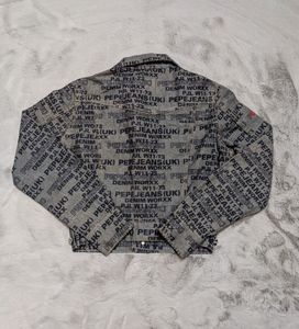 Pepe Jeans UK All-Over Print Denim Jacket