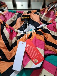 Cold shoulder top With Bell Sleeves