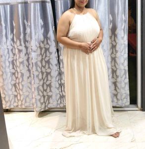 off white gown