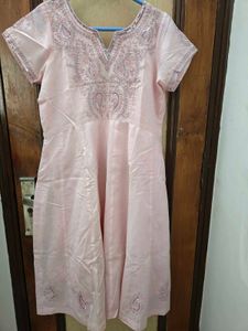 Embroidered Kurta and chudidar set