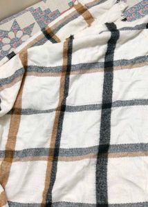 Korean Plaid Blanket Scarf