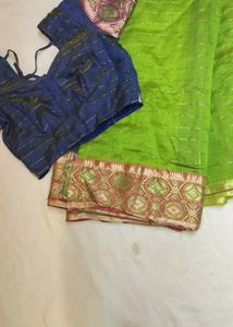 Green Pattu Type Saree