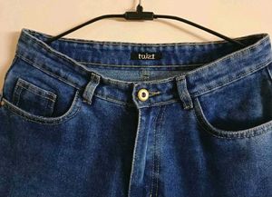 Women High Waist Ripped Jeans