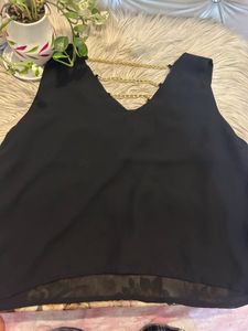 Designer Back Crop Top