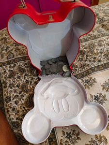 Mickey Mouse Tin cash bank