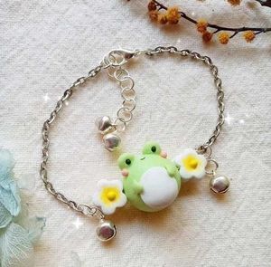 Frog Charm Bracelet