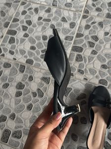 Black Mini Heel