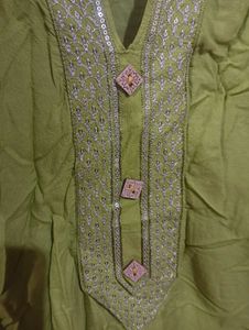 Olive Green Kurti