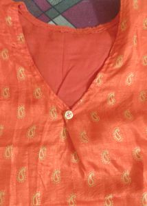 Orange Kurti