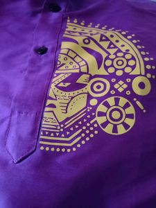 Men&#39;s Purple Kurta