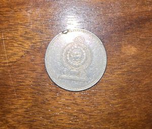 2 SRI LANKAN RUPEES