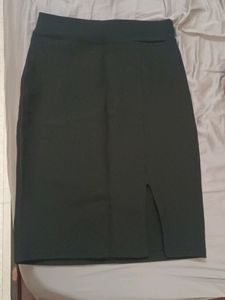 Pencil Skirt With A Slit