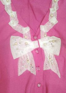 Pink Bow Top