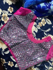 Merror Work Saree