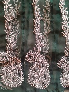 Elegant Green Ethnic Gown