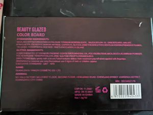 Color Board 60 Colors Eyeshadow Palette, 4 in 1 Color Board Makeup Palette Set Highly Pigmented Glitter Metallic Matte Shimmer Natural Ultra Eye Shadow Powder Easy to Blend