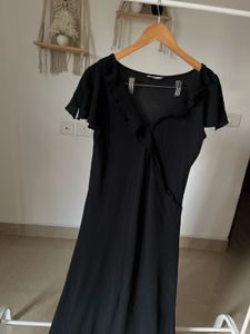 MARKS &amp; SPECER A-Line Black MAXI DRESS