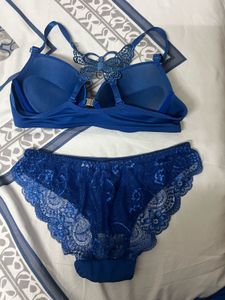 Blue Lingerie Set