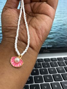 Handmade Shell Beaded Necklace