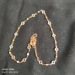 Elegant Rose Gold Necklace
