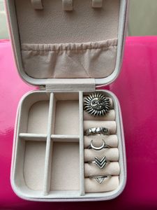 Silver Ring Stack- 5