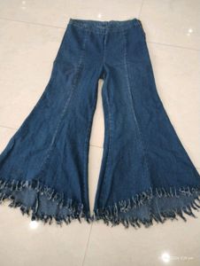 Denim Palazzo Pants For Women &amp; Girls