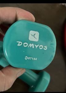 Decathlon dumbbell Set Of 1 Kg Each ..