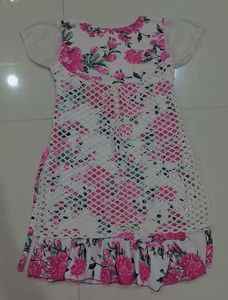 Cute Floral Girls Dress