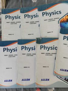 Allen Physics jee Main+Advanced All modules