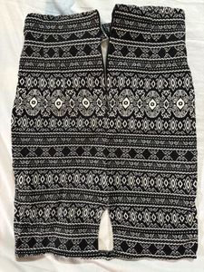 Patterned Mini Pencil Skirt
