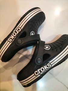 Black Platform Clogs