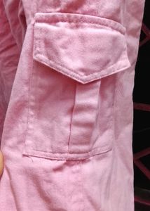 Pink Cargo Pants