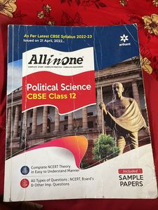 All In One Book For Political Science Class 12