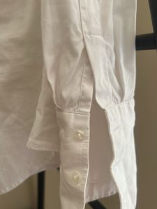 ZARA Classic White Button-Down Shirt WOMEN