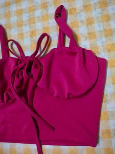 Pinteresty Cute Top With Bow knot