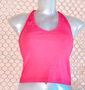 Pink Halter Top