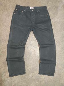 Vintage Levi&#39;s 501 Black Jeans - Button Fly