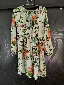 Green Tropical Dress