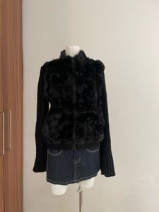 Faux Fur Black Jacket