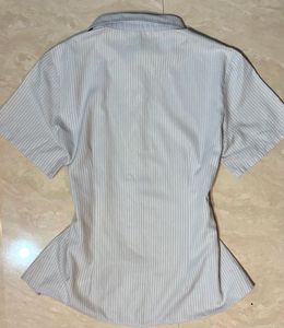Button Down Fitted Top