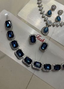 2 high quality diamond necklaces