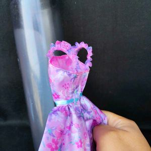 Birthday Wishes Barbie Doll Gown